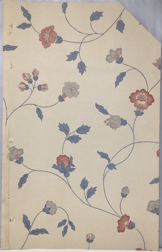 1980s vintage wallpaper sample - 1980s,