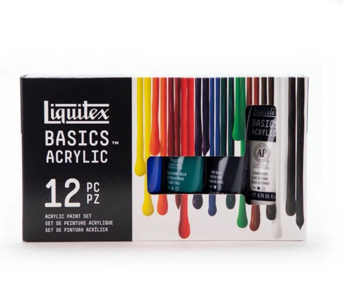 Basics acrylic paint - basics, 12